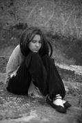 on stone