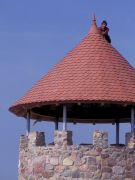 Bibersets Turm im Weinberg Detail