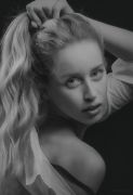 girl, portrait, studio, face, pose