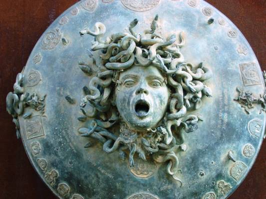 Remember the masterpiece in the city? It wa Medusa also:)