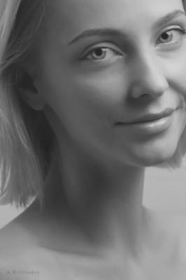 Portrait. Studio A. Krivitsky.