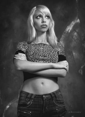 Portrait. Studio A. Krivitsky.