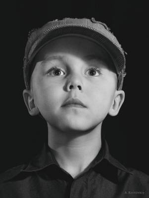 Portrait. Studio A. Krivitsky.