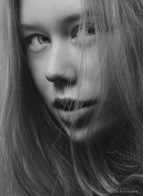 Portrait. Studio A. Krivitsky.